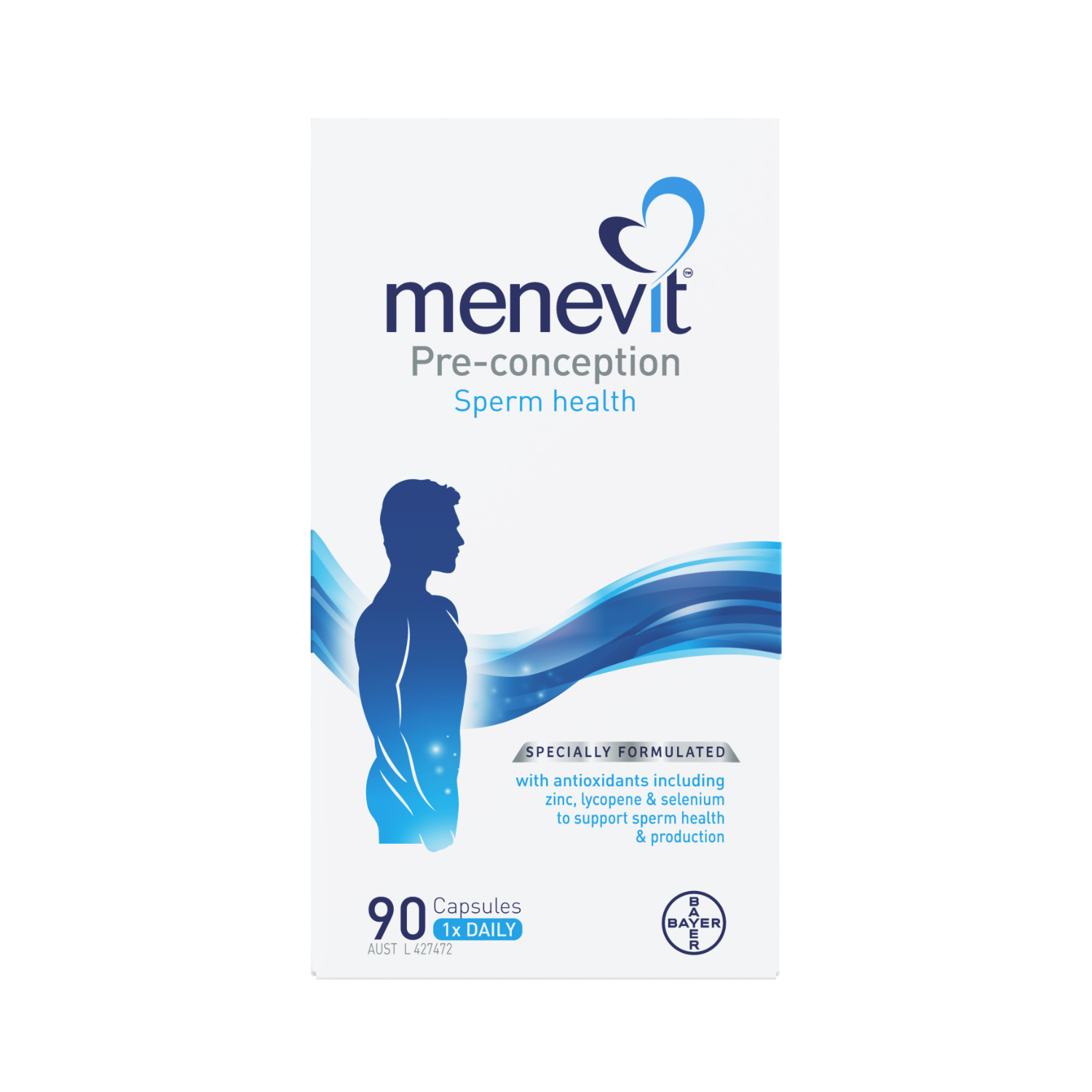 Elevit Menevit Pre-conception-Sperm health